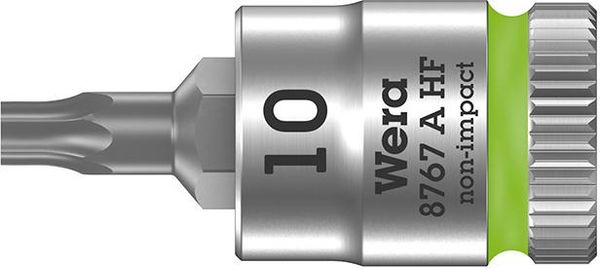 pre123958.jpg Schraubendrehereinsatz mit Haltefunktion 1/4" T10x28mm Wera