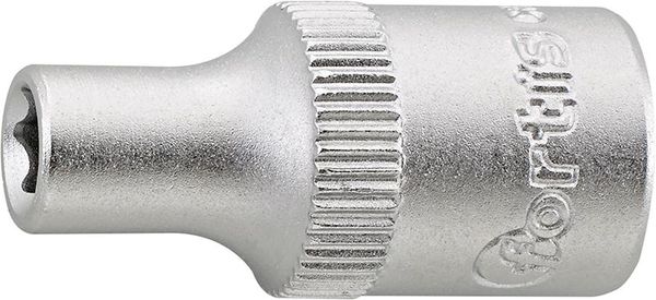 Steckschl.-Einsatz 1/4" 4 mm 6kt. FORTIS