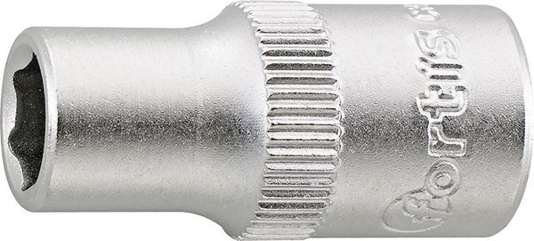 Steckschl.-Einsatz 1/4" 6 mm 6kt. FORTIS