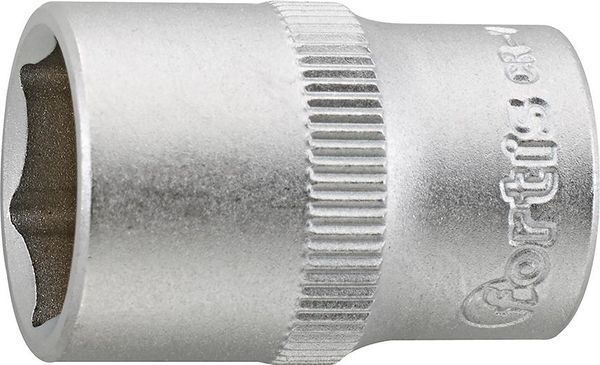 Steckschl.-Einsatz 1/4" 12 mm 6kt. FORTIS