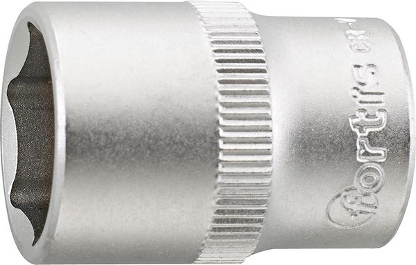 Steckschl.-Einsatz 1/4" 13 mm 6kt. FORTIS