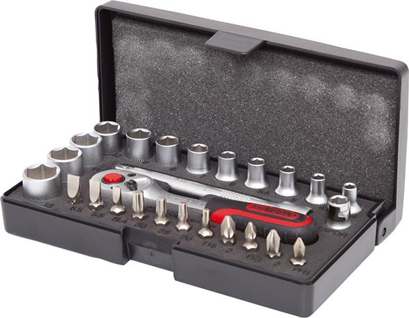 lag189018.jpg Steckschlüssel-Satz 1/4" 26-teilig KS Tools