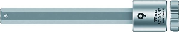 Schraubendrehereinsatz 3/8" Innensechskant mit Haltefunktion 9x100mm Wera