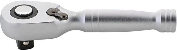 Ganzstahl-Knarre 1/2" 140mm 90Zähne FORTIS