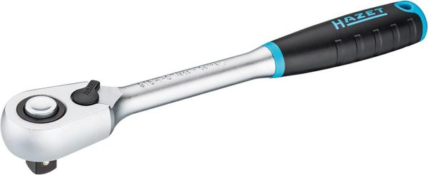 qwz120001.jpg Hebel-Umschaltknarre 1/2"90Zähne 275mm 916HPS Hazet