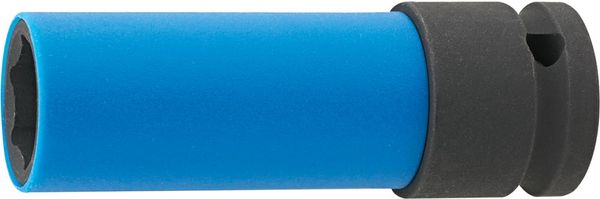 lag189351.jpg Kraft- Steckschlüsseleinsatz mitKunststoff-Hülse 1/2" 17x85mm FORTIS