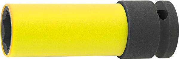 lag189698.jpg Kraft- Steckschlüsseleinsatz mitKunststoff-Hülse 1/2" 19x85mm FORTIS