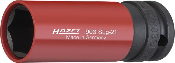 pre126829.jpg Kraft- Steckschlüsseleinsatz mitKunststoff-Hülse 1/2" 21x85mm Hazet
