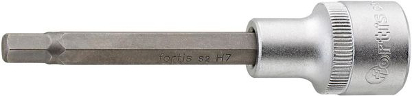 Schraubendr.-Einsatz 1/2"7x100mm i6kt. FORTIS