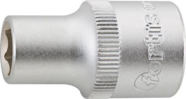 Steckschl.-Einsatz 1/2" 10mm 6kt. FORTIS
