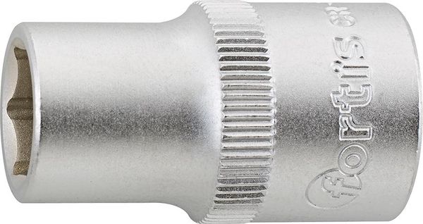 Steckschl.-Einsatz 1/2" 12mm 6kt. FORTIS