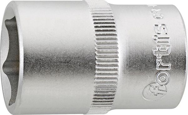 Steckschl.-Einsatz 1/2" 19mm 6kt. FORTIS