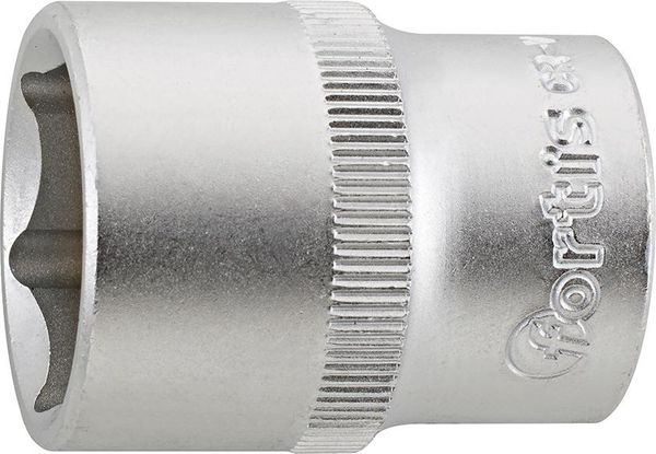 Steckschl.-Einsatz 1/2" 22mm 6kt. FORTIS