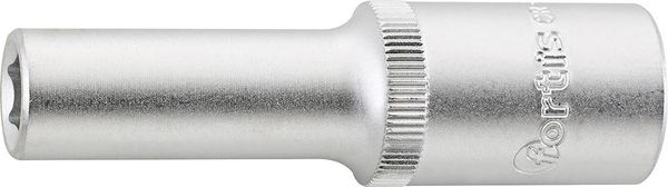 Steckschl.-Einsatz 1/2" 10mm 6kt. lang FORTIS