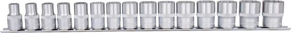 Steckschlüssel-Satz 1/2" 15-teilig auf Schine KS Tools