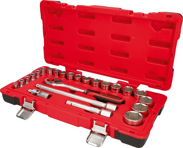 lag189025.jpg Steckschlüssel-Satz 1/2" 24-teilig KS Tools