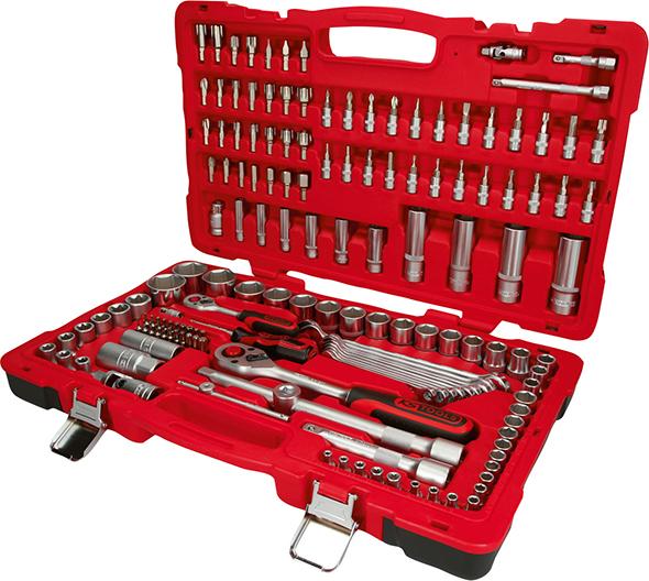 Steckschlüssel-Satz 1/4"+1/2" 151-teilig KS Tools
