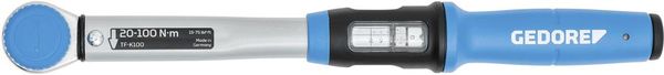 pre128079.jpg Drehmomentschlüssel TORCOFIX TF-K 20-100Nm 1/2" GEDORE
