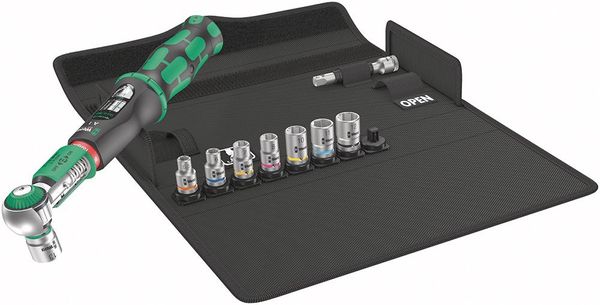 pre130142.jpg Drehmomentschlüssel-Satz Safe-Torque 10-teilig 2-12Nm 1/4" Wera