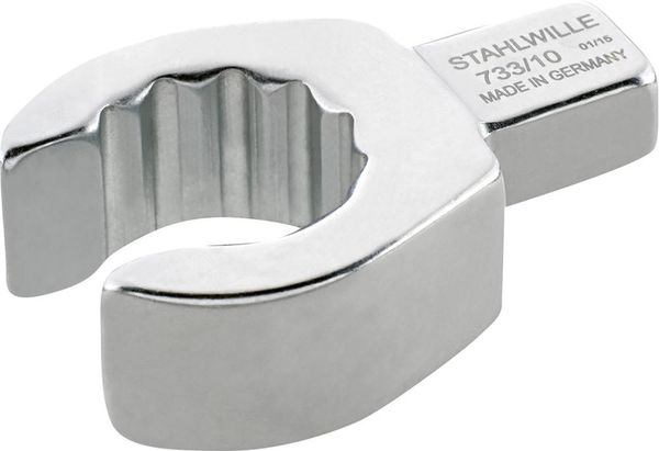 pre124143.jpg Einsteck-Ringschlüssel offen 19mm 9x12mm Stahlwille