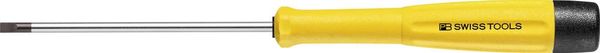 pre129103.jpg Elektronik- Schraubendreher ESD Schlitz 2,5x0,4x80mm PB Swiss Tools