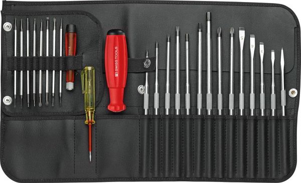 pre129073.jpg Wechselklingen-Satz 25-teilig in Rolltasche PB Swiss Tools