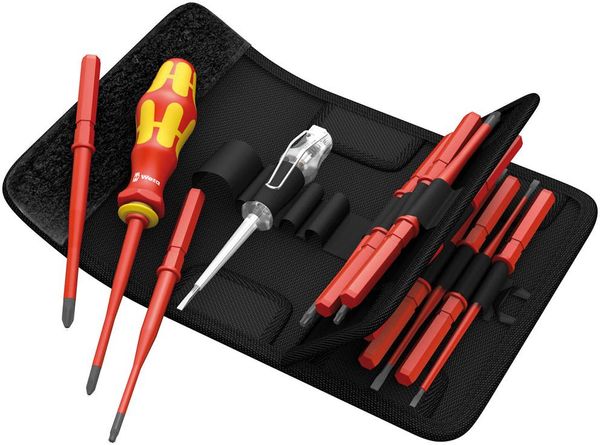 pre125148.jpg Wechselklingen-Satz Kraftform Kompakt VDEslim16-teilig Wera