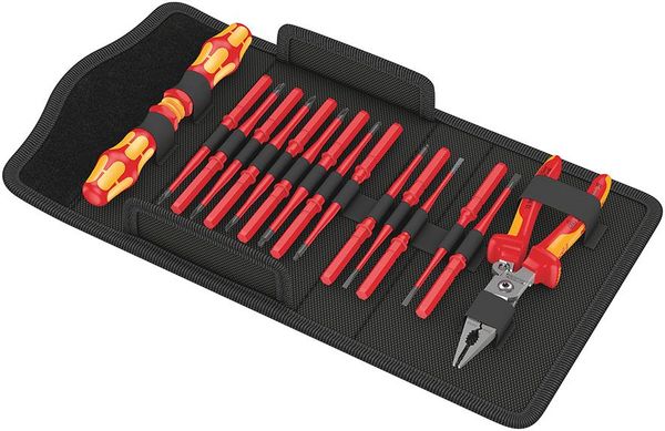 qwz118130.jpg Wechselklingen-Satz VDE mit Zange 17-teilig Wera