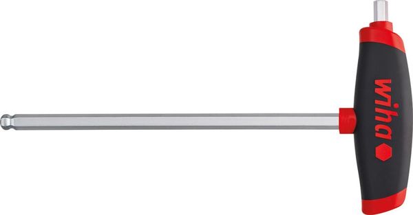 lag1103091.jpg T-Griff-Schraubendreher mit Seitenabtrieb 8x200mm Kugelkopf Wiha