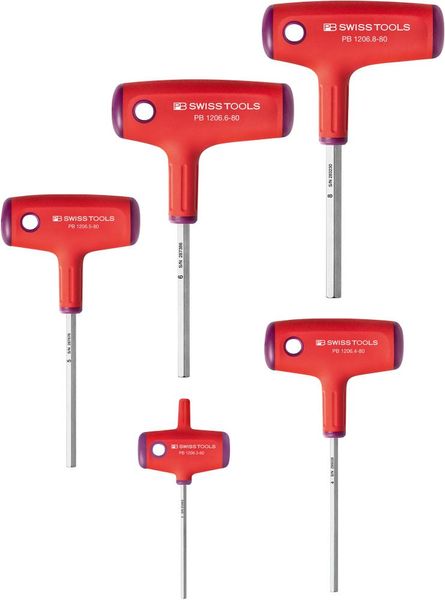 Quergriff-SchraubendreherSatz im Karton 6-teilig 3-10mm PB Swiss Tools