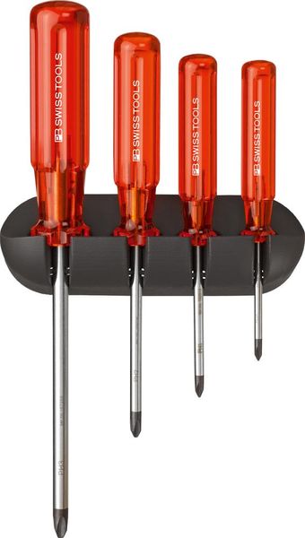 lag146274.jpg Schraubendreher-Satz 4-teilig PH im Wandhalter Classic PB Swiss Tools