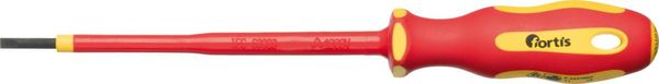 lag179025.jpg Schraubendreher VDE Schlitz 3 x0,5x100mm FORTIS