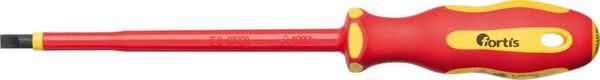 lag179034.jpg Schraubendreher VDE Schlitz 6,5x1,2x150mm FORTIS