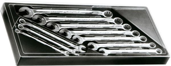 pre130174.jpg Ringmaulschlüssel-Satz DIN3113B 8-19mm 10-teilig Stahlwille