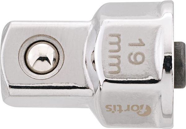 lag189346.jpg Steckschlüssel-Adapter 19mm für 1/2" FORTIS