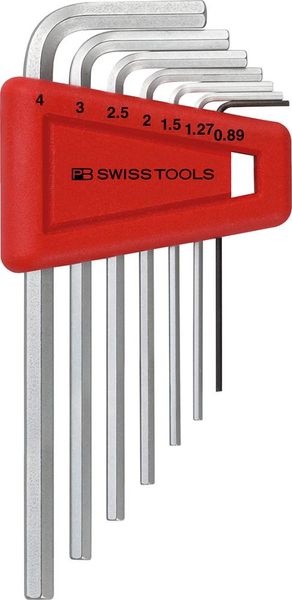 pre128919.jpg Winkelschraubendreher- Satz im Kunststoffhalter 7-teilig 0,89-4mm PB Swiss Tools