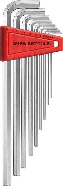 pre128907.jpg Winkelschraubendreher- Satz im Kunststoffhalter 9-teilig 1,5-10mm lang PB Swiss Tools