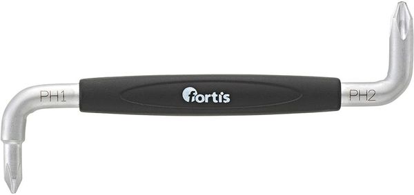 Winkelschraubendreher PH1+PH2x100mm FORTIS