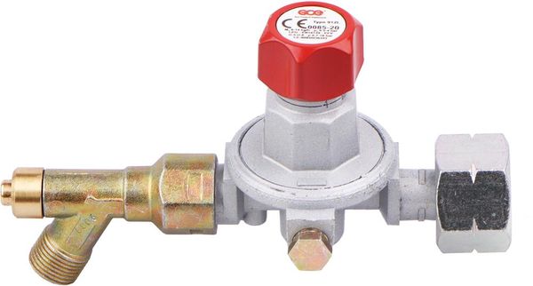 Propanregler Kombi Anschluss ohne Manometer 0,5-4 bar GCE
