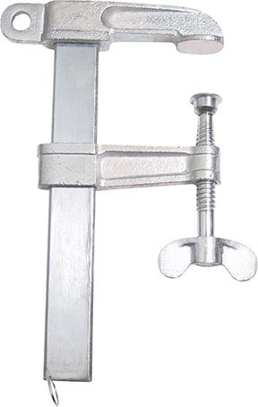 lag170940.jpg Polschraubzwinge PZ400 400 A, Ausladung 80 mm