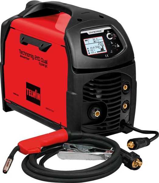 MIG-MAG Schweißgerät230V Technomig 210/2 Dual Synergic