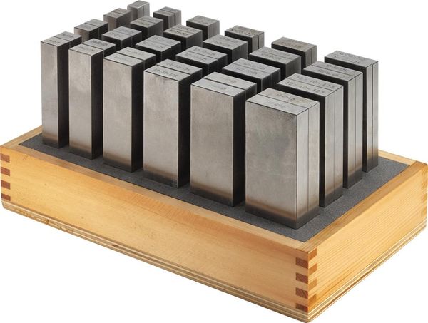 Parallelunterlage-Set P L 150mm im Holzständer AMF