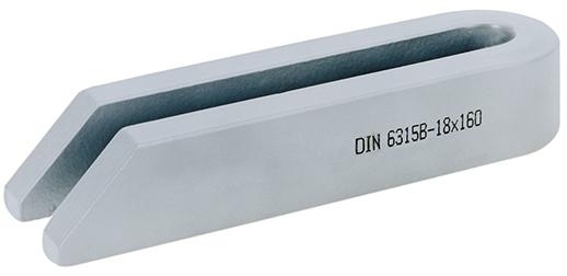 Spanneisen DIN6315B 18x250mm AMF