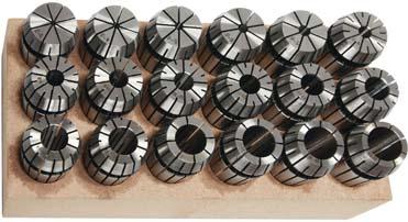 Spannzangen-Set DIN6499B ER40 4-26mm FORTIS