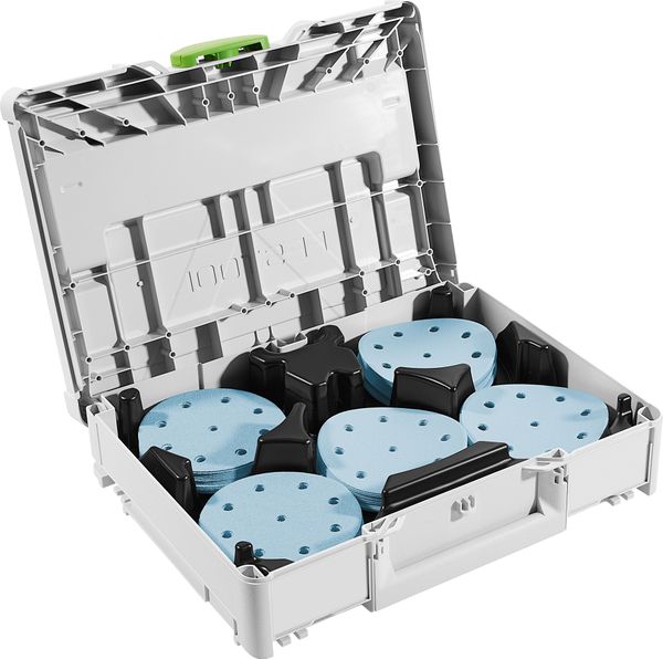 Schleifmittel-Systainer³ SYS-STF D125 GR-Set Granat