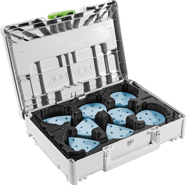 Schleifmittel-Systainer³ SYS-STF D90/V93 GR-Set Granat