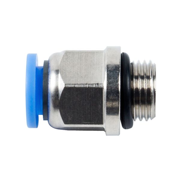 Push-in-Stecker Aircraft 1/8" AG x 6 mm, gerade, 15 bar