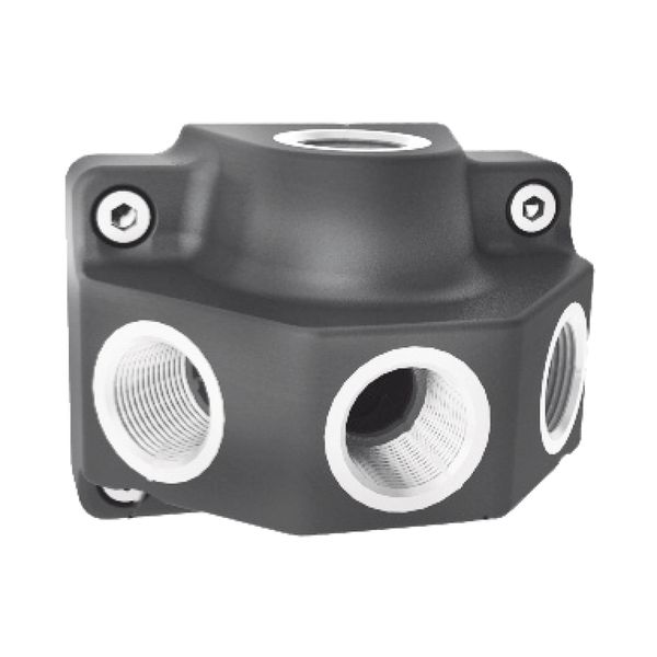 Luftverteilerdose Aircraft PA 1/2" + 3 x  1/2"