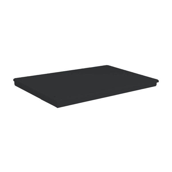 Arbeitsplatte Holzkraft Metall, glatt, 1000 x 600 mm