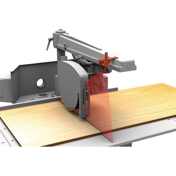 Schnittlinienlaser Holzkraft mit Anbausatz